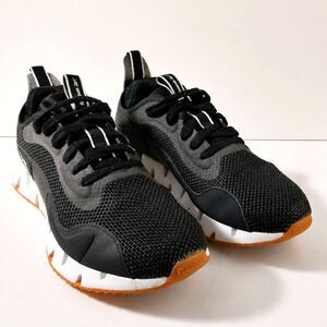 Reebok Zig Dynamica Men’s 8 / Wmns 9.5 Equivalent Black Gum Running Shoes